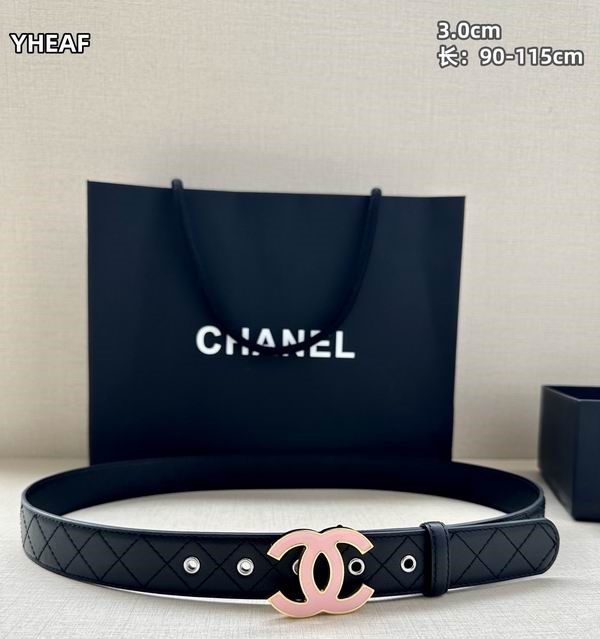 Chanel belt 30mmX90-115cm 8L02